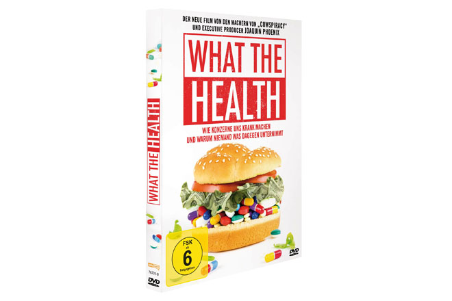 Der Dokumentarfilm "What The Health - Wie Konzerne uns krank machen und warum niemand was dagegen unternimmt" ist ab 29.09.2017 auf DVD erhältlich.
