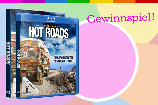 Die Dokumentation "Hot Roads - Die gefährlichsten Straßen der Welt" ist ab 29.04.2016 Handel und als VoD verfügbar