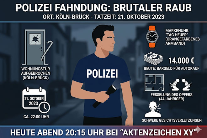 Dreister Überfall: Spät abends bekommt ein Mann Besuch. Vor der Tür stehen zwei Männer, angeblich Polizisten. Doch als der Hausherr die Tür öffnet, zeigen die beiden ihr wahres Gesicht. (Symbolfoto)