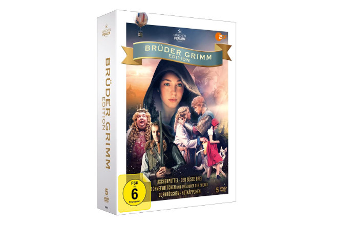 Die DVD-Box "Brüder Grimm Edition" ist ab 22.10.2021 ethältlich.