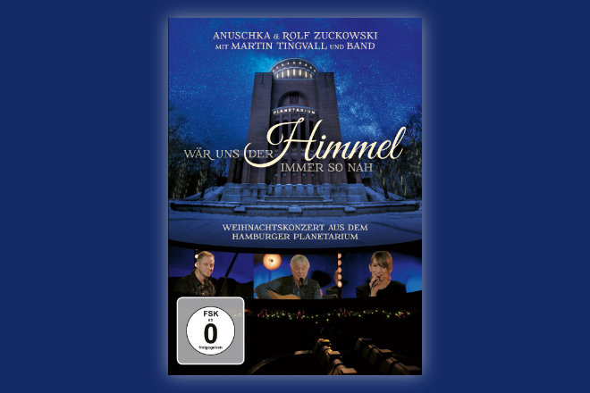 Die DVD "Wär Uns der Himmel-Weihnachtskonzert Planetarium" erscheint am 12.11.2021.