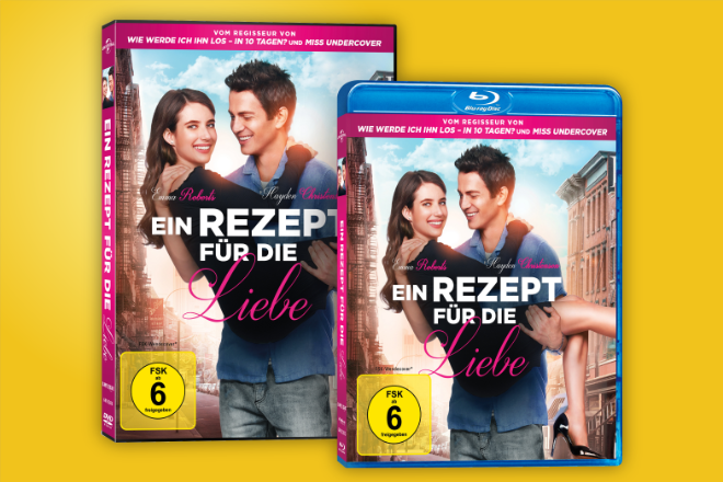 Passend zum Heimkinostart des Melodrams "Ein Rezept für die Liebe" haben Sie in unserem Osterkalender Gewinnspiel von Oster-Gewinnspiele.de die Chance, eine DVD oder eine von 2 Blu-rays "Ein Rezept für die Liebe" zu gewinnen.