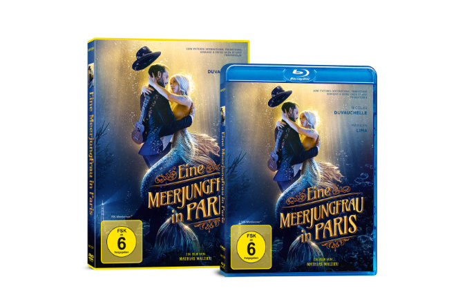 "Eine Meerjungfrau in Paris" ist ab 21.05.2021 auf DVD und Blu-ray erhältlich sowie ab 14.05.2021 digital verfügbar.