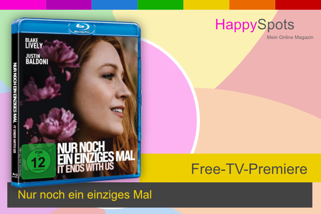 Die Free-TV-Premiere &bdquo;Nur noch ein einziges Mal - It Ends with Us&ldquo; l&auml;uft am 15.05.2026, um 20.15 Uhr in SAT.1.