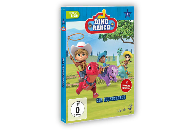 Die erste DVD "Dino Ranch" und die ersten beiden Hörspiele sind ab 21.10.2022 erhältlich.