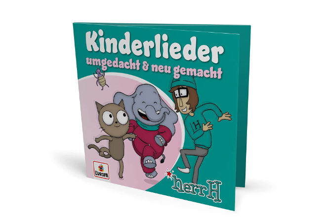 Das Album  "Kinderlieder - umgedacht & neu gemacht" von herrH erscheint am 09.09.2022.