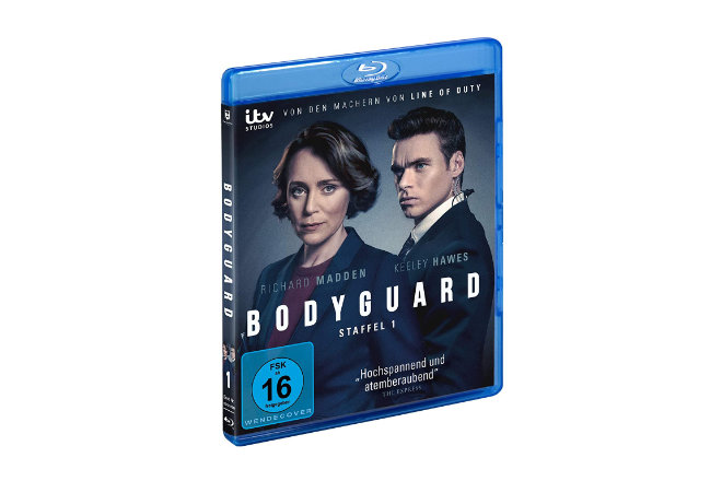 Die erste Staffel der Miniserie "Bodyguard" ist ab 19.02.2021 auf DVD und Blu-Ray sowie bereits seit 02.02.2021 digital erhältlich.