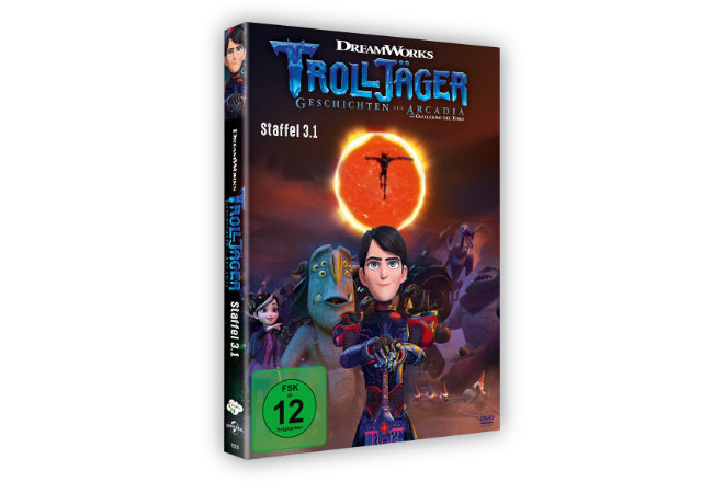 Der erste Teil der dritten Staffel "Trolljäger: Geschichten aus Arcadia" ist ab 05.11.2021 auf DVD erhätlich.
