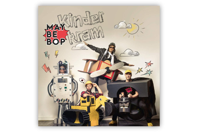 Das erste Studio-Kinderalbum "Kinderkram" von MAYBEBOP ist ab 20.11.2020 erhältlich