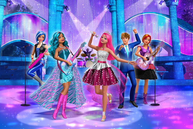 Am 25. September 2015 um 20.15 Uhr bei Super RTL: "Barbie - Eine Prinzessin im Rockstar Camp"