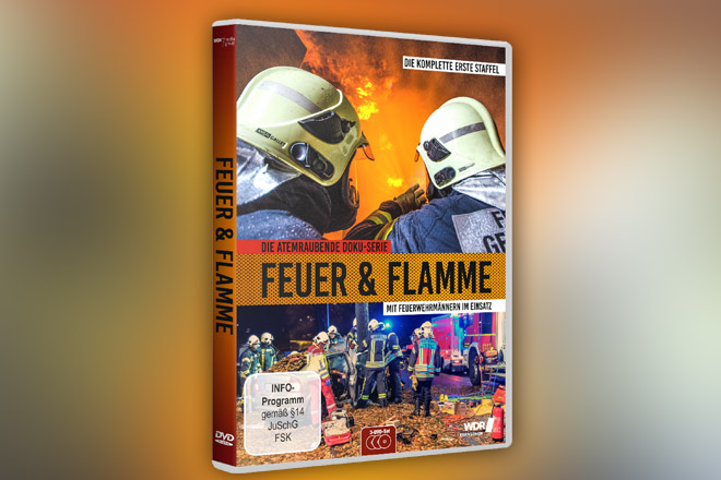 In Handel erhältlich: Staffel 1 der WDR-Doku-Serie "Feuer & Flamme"