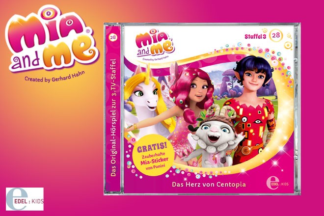 Ab Freitag, den 25. August 2017, sind endlich die neuen, magischen Folgen von "Mia and me" als Original-Hörspiel zur TV-Serie überall im Handel erhältlich. 