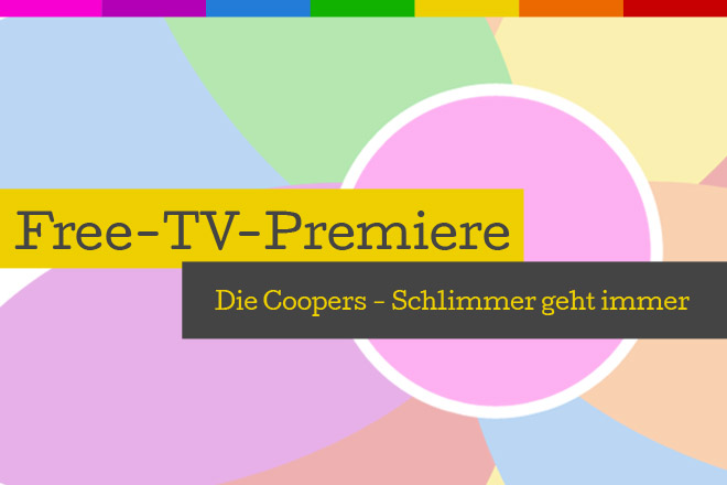 Die Free-TV-Premiere "Die Coopers - Schlimmer geht immer" läuft am 04.01.2018 um 20.15 Uhr bei VOX.