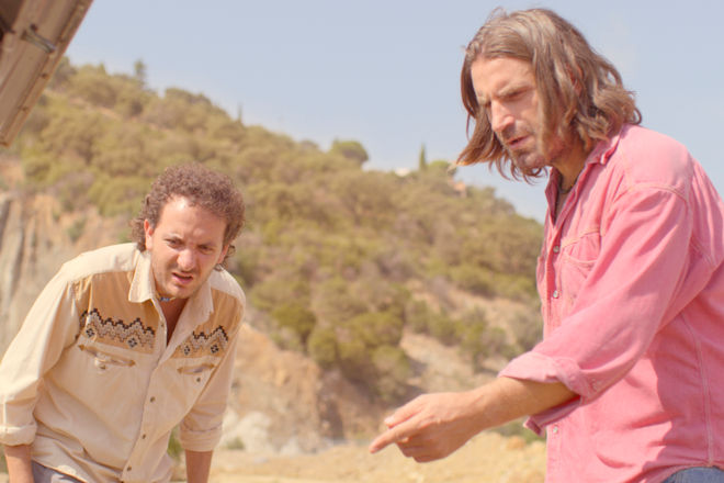 Die Hauptdarsteller Grégoire Ludig (links) und David Marsais (rechts) bilden das Comedy-Duo Palmashow.