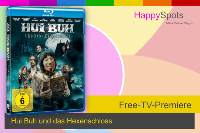 Die Free-TV-Premiere "Hui Buh und das Hexenschloss" läuft heute, am 06.09.2025, um 20.15 Uhr in SAT.1.