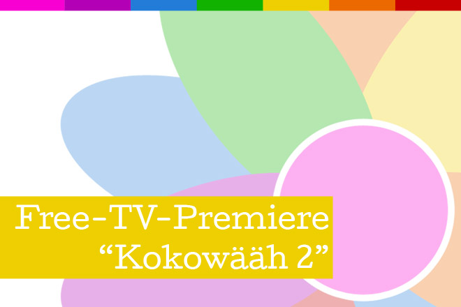 Die Free-TV-Premiere von "Kokowääh 2" läuft am 03.10.2015 um 20:15 Uhr bei Sat.1.