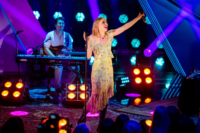 LEA mit Band beim "3satFestival 2025".
