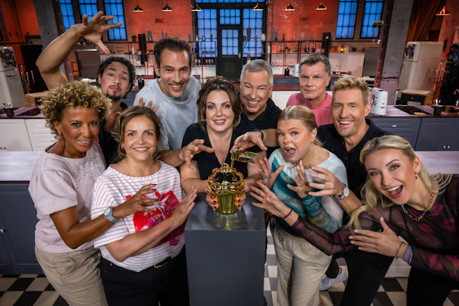 Nur noch 4 der 10 Kandidaten sind heute beim Halbfinale des "gro&szlig;en Promibackens" dabei.