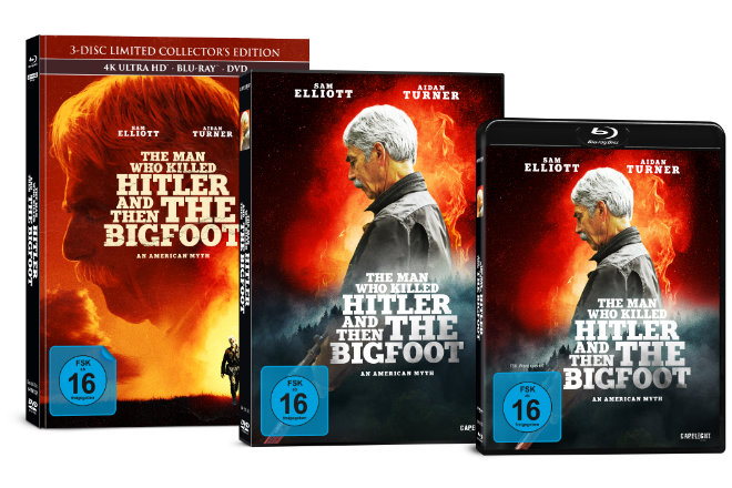 "The Man Who Killed Hitler and Then The Bigfoot" erscheint am auf DVD und Blu-ray 14.06.2019.