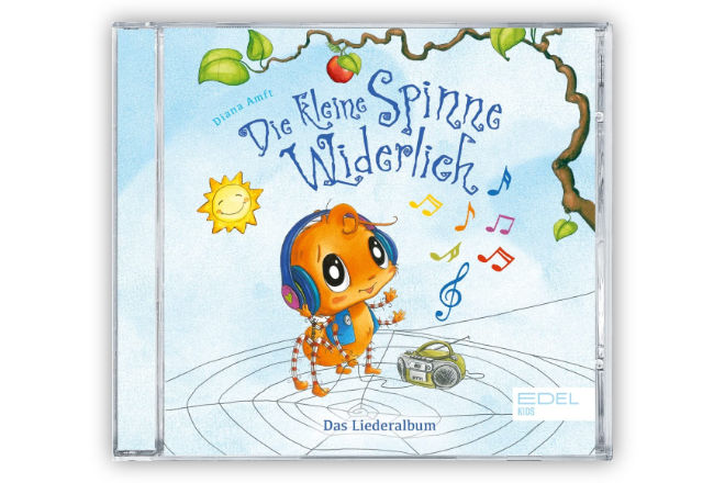 Das Liederalbum "Die Kleine Spinne Widerlich" ist ab heute, den 11.11.2022, erhältlich.