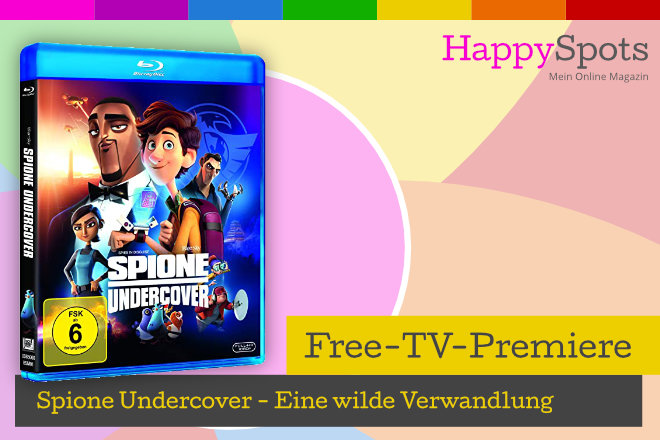 Die Free-TV-Premiere "Spione Undercover - Eine wilde Verwandlung" läuft heute, am 19.08.2021, um 20.15 Uhr in SAT.1.