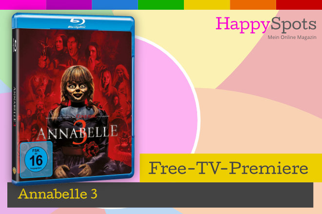 Die Free-TV-Premiere des Horrorfilms "Annabelle 3" läuft heute, am 20.11.2021, um 22.50 Uhr in SAT.1.