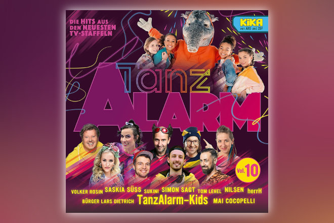 Passend zur Veröffentlichung der Compilation "KiKA TanzAlarm 10" am 25.06.2021 können Sie jetzt an unserem kostenlosen Gewinnspiel teilnehmen und eine von 2 CDs "KiKA TanzAlarm 10" gewinnen.