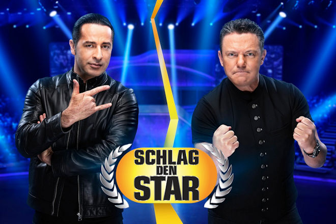 B&uuml;lent Ceylan (links) und Stefan Mross liefern sich heute bei "Schlag den Star" auf ProSieben ein denkw&uuml;rdiges Duell abseits ihrer gewohnten B&uuml;hnen.
