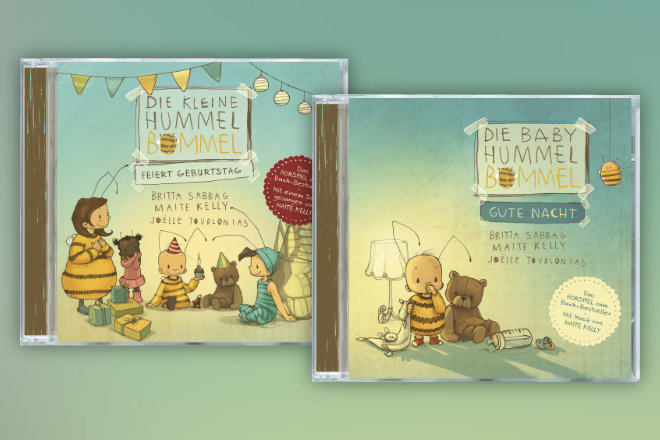 Die neuen Hummel-Hörspiele, "Die kleine Hummel Bommel feiert Geburtstag" und "Die Baby Hummel Bommel - Gute Nacht" sind ab 16.07.2021 erhältlich.