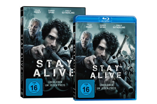 Der Horrorfilm "Stay Alive - Überleben um jeden Preis" ist ab 02.04.2021 auf DVD und Blu-ray sowie ab 26.03.2021 digital verfügbar.