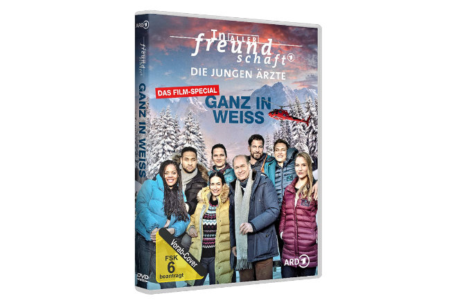 "In aller Freundschaft - Die jungen Ärzte: Ganz in Weiß" ist ab 09.10.2020 auf DVD und digital erhältlich.