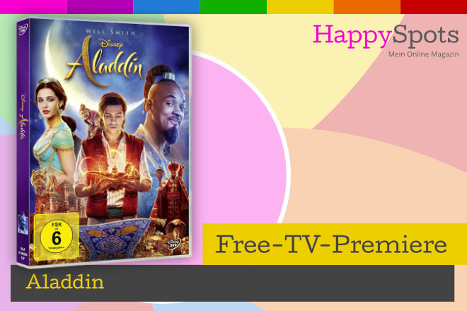 Die Free-TV-Premiere "Aladdin" läuft heute, am 27.11.2021, um 20.15 Uhr in SAT.1.