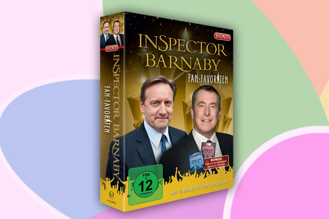 Die Inspector Barnaby-Fan-Favoriten-DVD-Box "Corpus Delecti" mit 10 DVDs erscheint am 02.03.2018.