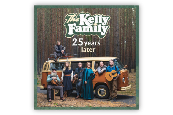 Das neue Album "25 Years Later" der Kelly Family ist ab 25.10.2019 erhältlich