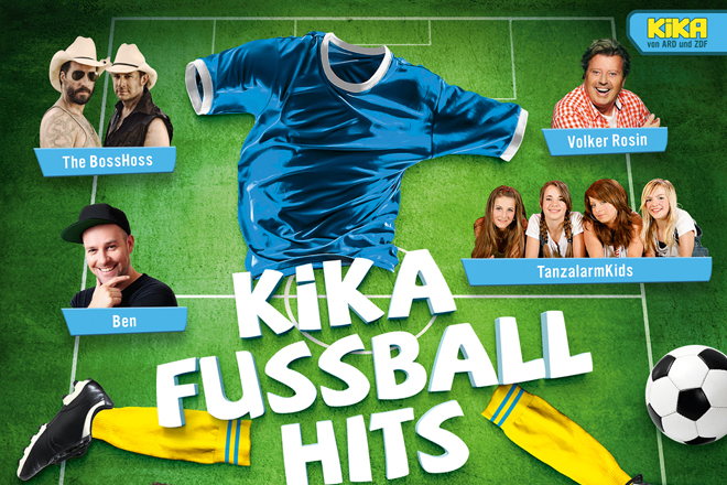 Jetzt bei HappySpots täglich 1 CD "KiKA Fußball Hits" zur EM in Frankreich gewinnen