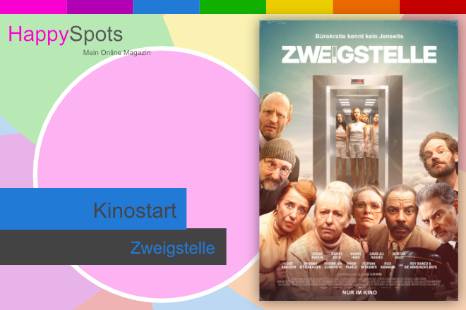 Die Komödie „Zweigstelle“ läuft ab 09.10.2025 in den deutschen Kinos.