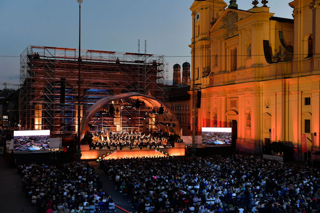 Impression vom Klassik am Odeonsplatz-Konzert.