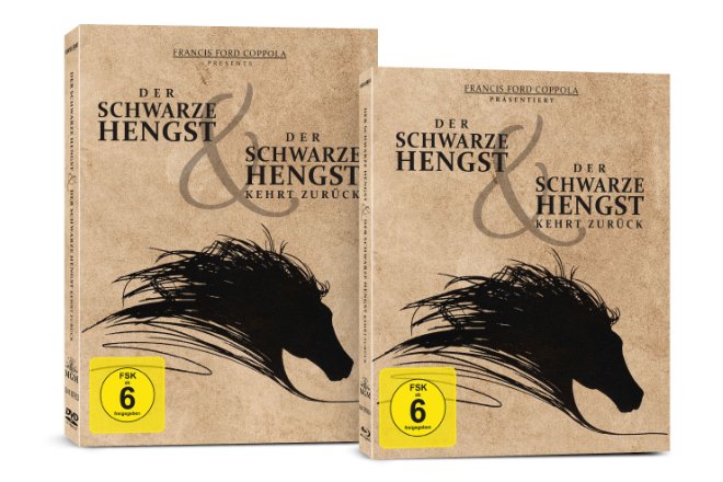 Der Klassiker "Der schwarze Hengst" und "Der schwarze Hengst kehrt zurück" sind ab 12.04.2019 auf DVD und Blu-ray erhältlich.