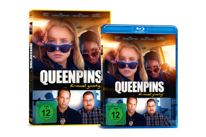 Die Komödie "Queenpins - Kriminell günstig!" ist ab 24.06.2022 auf DVD und Blu-ray erhältlich.