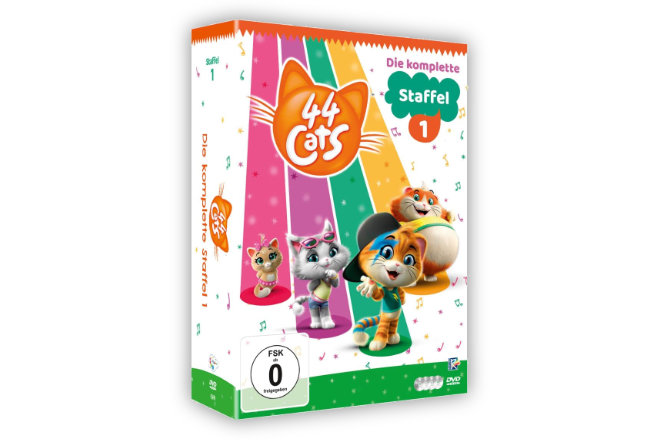 Die komplette erste Staffel "44 Cats" ist ab 05.11.2021 auf DVD erhältlich.