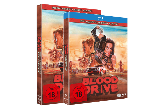 Die komplette erste Staffel der Serie "Blood Drive" ist ab 14.08.2020 auf DVD und Blu-ray erhältlich.