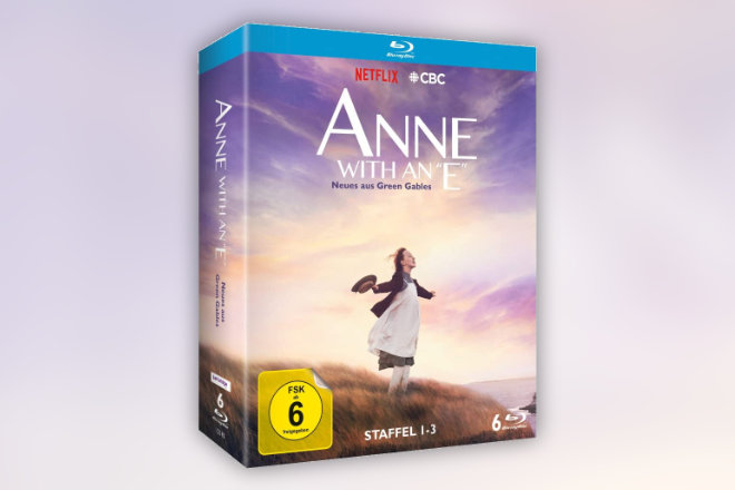 Die Komplette Serie "Anne with an E" mit den Staffeln 1-3 ist ab 03.12.2021 auf DVD und Blu-ray erhältlich.