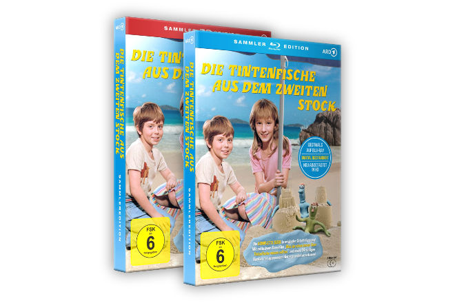 "Die Tintenfische aus dem zweiten Stock - Komplette Serie" ist ab 06.05.2022 digital restauriert als DVD- & Blu-ray-Box erhältlich.