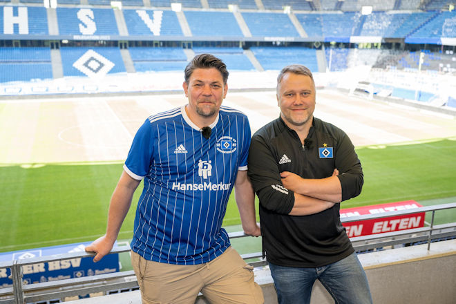 Noch haben im Mälzer (l.) und Anton Schmaus gut lachen.