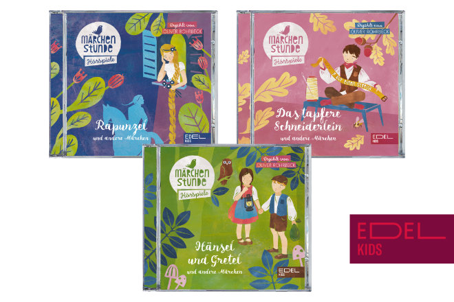 Edel Kids bringt die bekanntesten und beliebtesten Märchen unter dem Titel "Märchenstunde - Hörspielgeschichten für Jung und Alt" zurück!