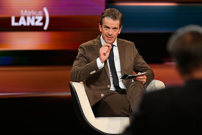 "Markus Lanz" heute (04.06.2025) erst um 23:30 Uhr im ZDF!
