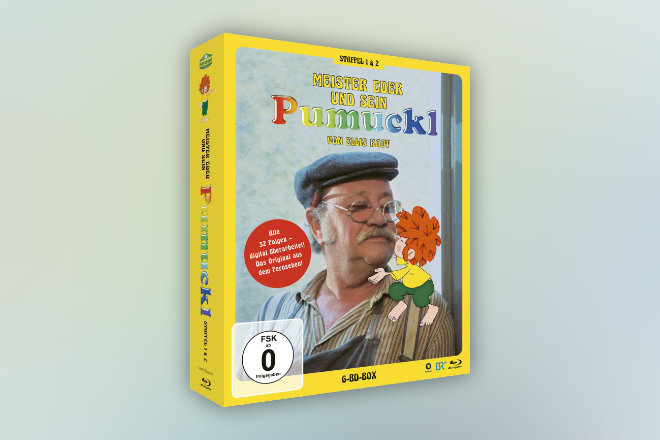 "Meister Eder und sein Pumuckl" - Staffel 1 und 2 der digital überarbeiteten Fernsehserie ab 01.11.2019 in einer Blu-ray-Box erhältlich.