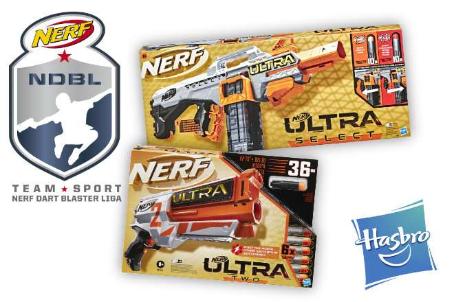 Zur zweiten Runde der Nerf Dart Blaster Liga 2021 verlosen wir 3 Nerf Dart Blaster Bundles, jeweils bestehend aus dem Nerf Ultra Select und dem Nerf Ultra Two.
