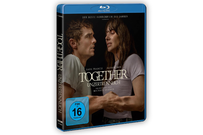 "Together - Unzertrennlich" ist ab sofort als DVD, Blu-ray und digital fürs Heimkino erhältlich.