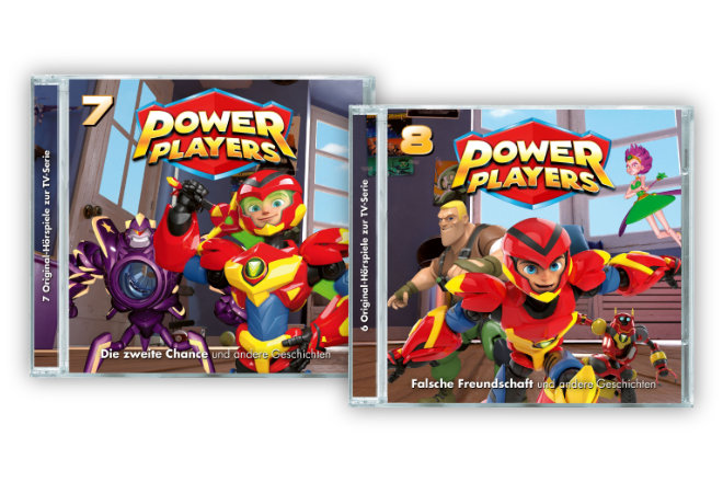 Die Folgen 7 und 8 der Hörspielserie "Power Players" sind 06.08.2021 erhältlich.